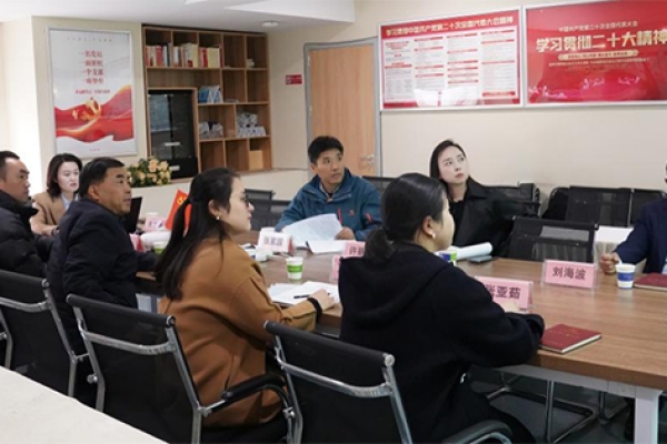 上級組織蒞臨合肥愛爾眼科醫(yī)院 檢查指導(dǎo)申報市級黨建示范點工作
